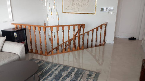 کف پله چوبی دوبلکس 